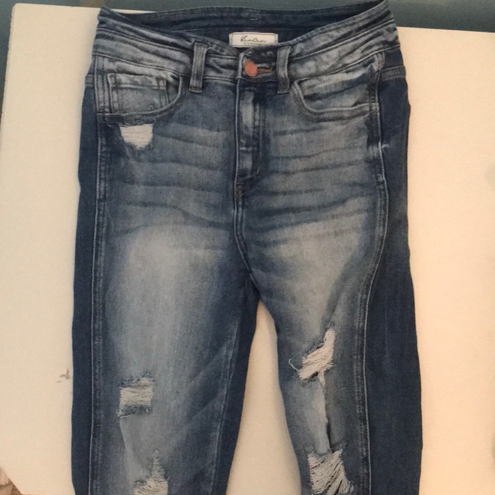 KanCan Ultra High Rise Ankle Skinny Jeans